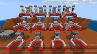 Screenshot of the Minecraft Bedrock Marketplace product Ore Generators created by Cynosia.