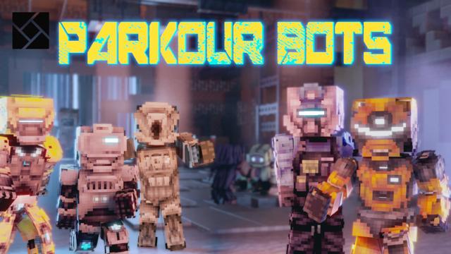Thumbnail of the Minecraft Bedrock Marketplace product Parkour Bots created by Cynosia.