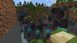 Screenshot of the Minecraft Bedrock Marketplace product Parkour: High Score 2 created by Cynosia.