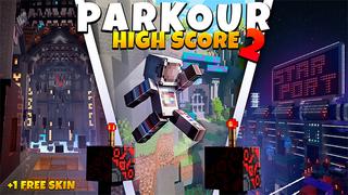 Thumbnail of the Minecraft Bedrock Marketplace product Parkour: High Score 2 created by Cynosia.