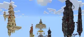 Panorama of the Minecraft Bedrock Marketplace product Parkour: High Score created by Cynosia.