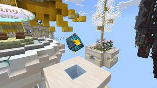 Screenshot of the Minecraft Bedrock Marketplace product Parkour: High Score created by Cynosia.