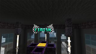 Screenshot of the Minecraft Bedrock Marketplace product Parkour: High Score created by Cynosia.