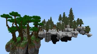 Screenshot of the Minecraft Bedrock Marketplace product Penguin Islands created by Cynosia.