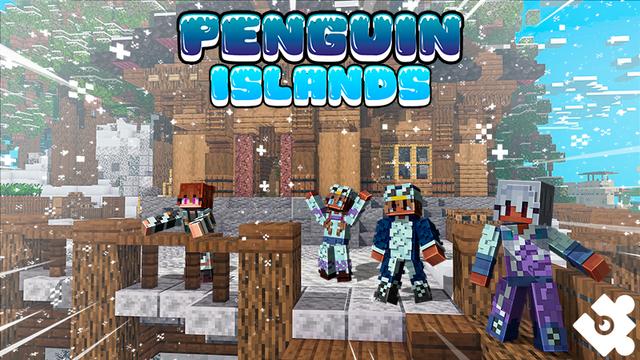 Thumbnail of the Minecraft Bedrock Marketplace product Penguin Islands created by Cynosia.