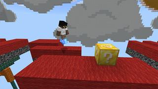 Screenshot of the Minecraft Bedrock Marketplace product Race To The Finish created by Cynosia.