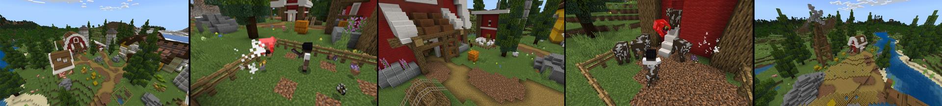 Panorama of the Minecraft Bedrock Marketplace product Random Loot created by Cynosia.