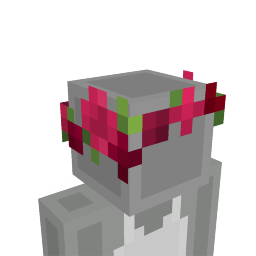 Thumbnail of the Minecraft Bedrock Marketplace product Rose Flower Crown created by Cynosia.
