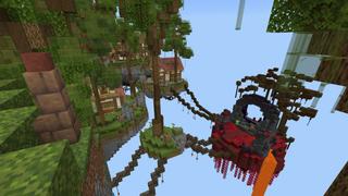 Screenshot of the Minecraft Bedrock Marketplace product Royalty Islands created by Cynosia.