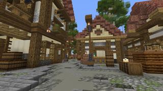 Screenshot of the Minecraft Bedrock Marketplace product Royalty Islands created by Cynosia.