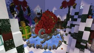 Screenshot of the Minecraft Bedrock Marketplace product Santa Stuffer created by Cynosia.