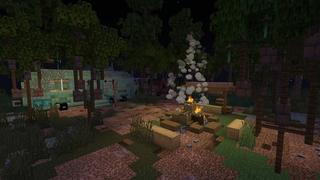 Screenshot of the Minecraft Bedrock Marketplace product Scary Park created by Cynosia.