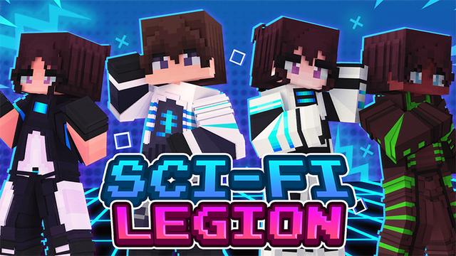 Thumbnail of the Minecraft Bedrock Marketplace product Sci-fi Legion created by Cynosia.