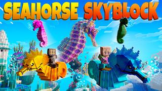 Thumbnail of the Minecraft Bedrock Marketplace product Seahorse Skyblock created by Cynosia.