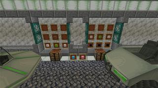 Screenshot of the Minecraft Bedrock Marketplace product Secret UFO Base created by Cynosia.