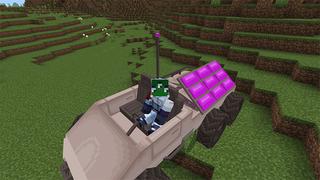 Screenshot of the Minecraft Bedrock Marketplace product Secret UFO Base created by Cynosia.