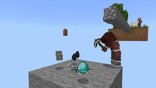 Screenshot of the Minecraft Bedrock Marketplace product Skyblock Vanilla created by Cynosia.