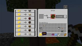 Screenshot of the Minecraft Bedrock Marketplace product Skyblock Vanilla created by Cynosia.