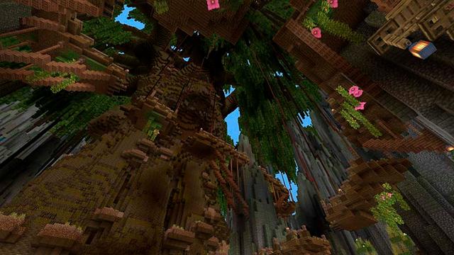 Screenshot of the Minecraft Bedrock Marketplace product Slime Land created by Cynosia.