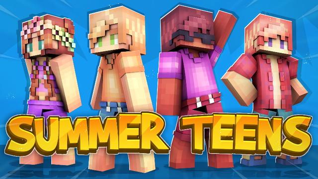 Thumbnail of the Minecraft Bedrock Marketplace product Summer Teens created by Cynosia.