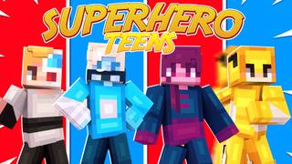 Thumbnail of the Minecraft Bedrock Marketplace product Superhero Teens created by Cynosia.