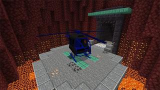 Screenshot of the Minecraft Bedrock Marketplace product Supervillain Base created by Cynosia.