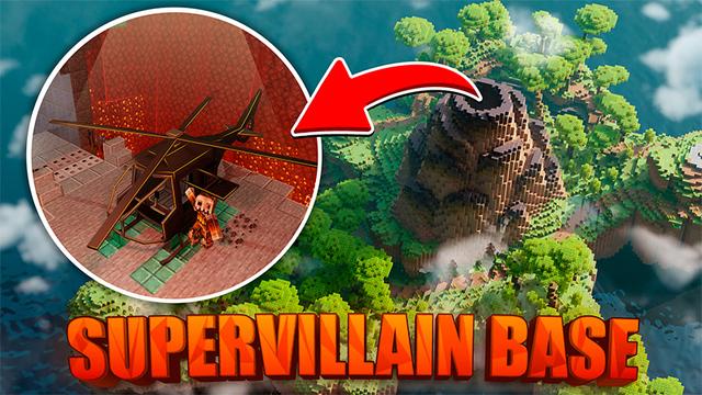 Thumbnail of the Minecraft Bedrock Marketplace product Supervillain Base created by Cynosia.