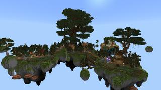 Screenshot of the Minecraft Bedrock Marketplace product Swamp Islands created by Cynosia.