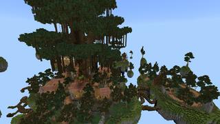 Screenshot of the Minecraft Bedrock Marketplace product Swamp Islands created by Cynosia.