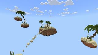 Screenshot of the Minecraft Bedrock Marketplace product The Oasis Paradise created by Cynosia.