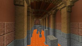 Screenshot of the Minecraft Bedrock Marketplace product The Oasis Paradise created by Cynosia.