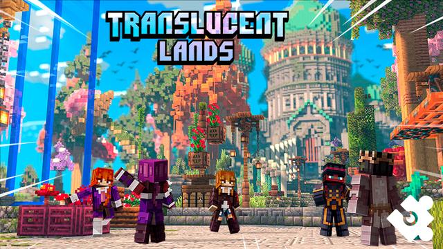 Thumbnail of the Minecraft Bedrock Marketplace product Translucent Lands created by Cynosia.