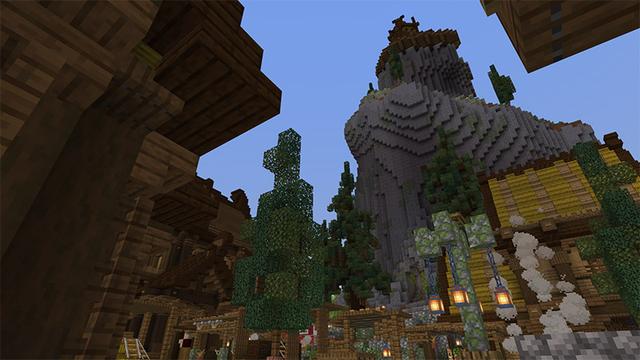 Screenshot of the Minecraft Bedrock Marketplace product Viking Islands created by Cynosia.