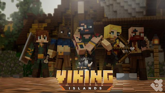 Thumbnail of the Minecraft Bedrock Marketplace product Viking Islands created by Cynosia.