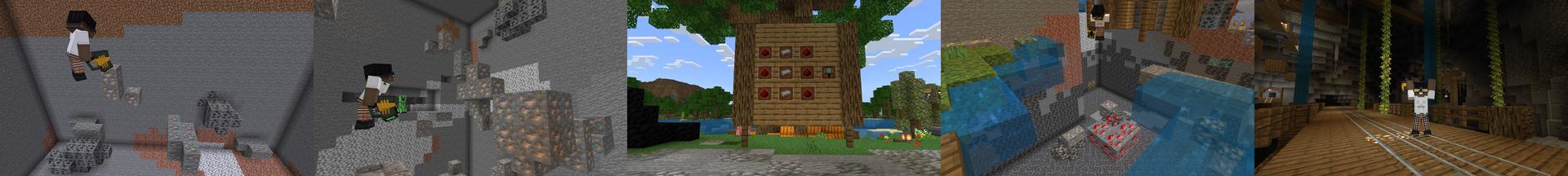Panorama of the Minecraft Bedrock Marketplace product X-RAY created by Cynosia.
