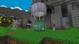 Screenshot of the Minecraft Bedrock Marketplace product Airdrop created by Cypress Games.