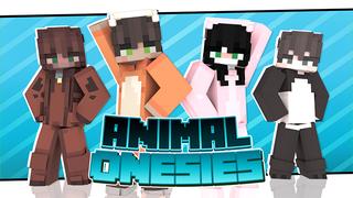 Thumbnail of the Minecraft Bedrock Marketplace product Animal Onesies created by Cypress Games.