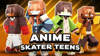 Thumbnail of the Minecraft Bedrock Marketplace product Anime Skater Teens created by Cypress Games.