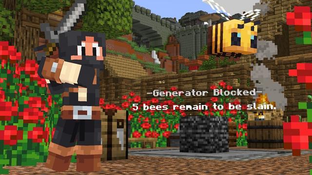 Screenshot of the Minecraft Bedrock Marketplace product BIG ONE BLOCK created by Cypress Games.