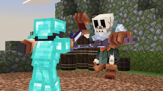 Screenshot of the Minecraft Bedrock Marketplace product BIG ONE BLOCK created by Cypress Games.