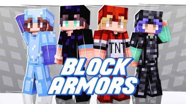 Thumbnail of the Minecraft Bedrock Marketplace product Block Armors created by Cypress Games.