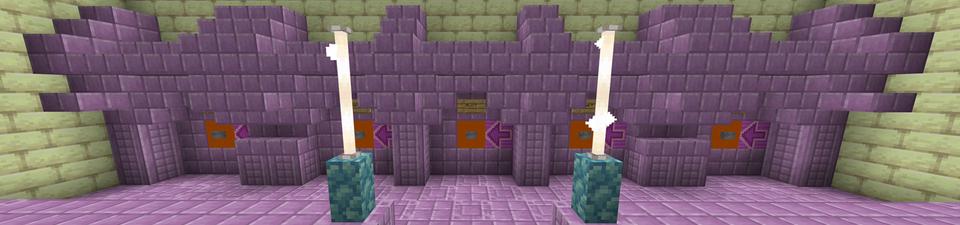 Panorama of the Minecraft Bedrock Marketplace product Choose The Correct Door created by Cypress Games.