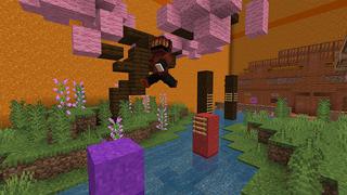 Screenshot of the Minecraft Bedrock Marketplace product Choose The Correct Door created by Cypress Games.