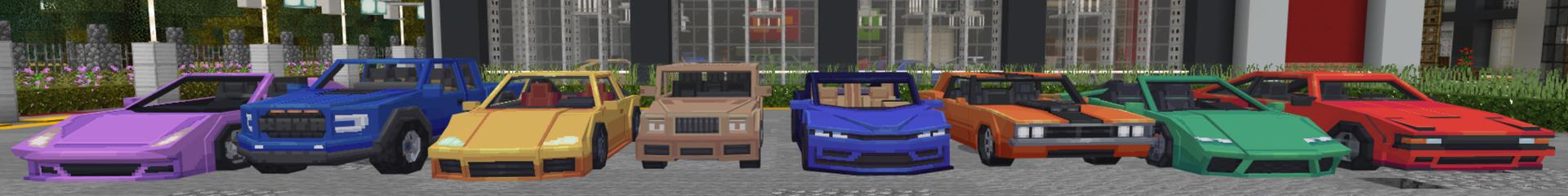 Panorama of the Minecraft Bedrock Marketplace product City Car Driving created by Cypress Games.