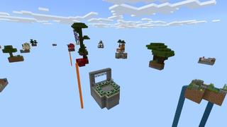 Screenshot of the Minecraft Bedrock Marketplace product Classic Skyblock created by Cypress Games.