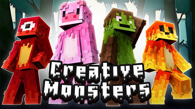 Thumbnail of the Minecraft Bedrock Marketplace product Creative Monsters created by Cypress Games.