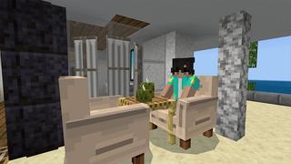 Screenshot of the Minecraft Bedrock Marketplace product Cruise Mansion created by Cypress Games.