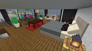 Screenshot of the Minecraft Bedrock Marketplace product Cruise Mansion created by Cypress Games.