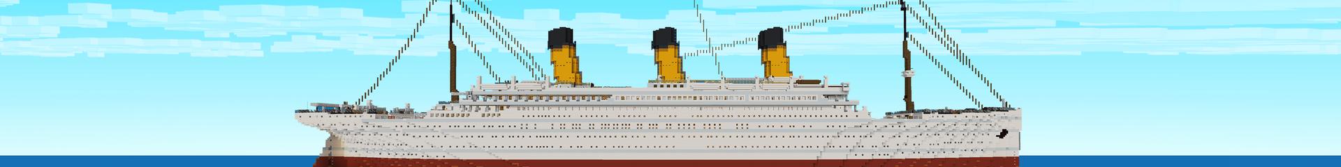 Panorama of the Minecraft Bedrock Marketplace product Cruise Ship created by Cypress Games.