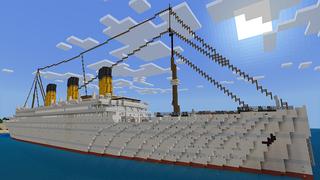 Screenshot of the Minecraft Bedrock Marketplace product Cruise Ship created by Cypress Games.